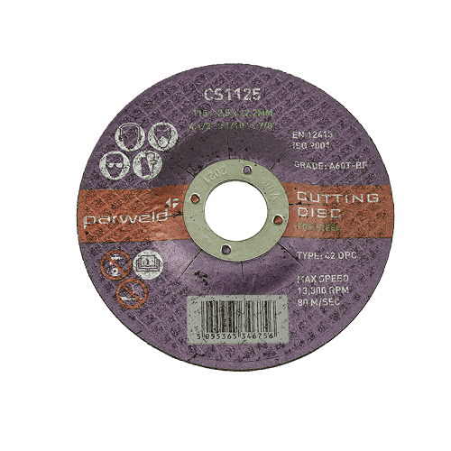 115 X 2.5 X 22MM MS PARWELD CUTTING DISC
